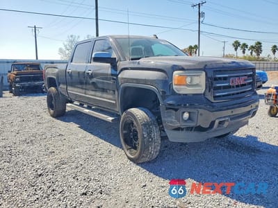 Czwarte zdjęcie samochodu z boku: 2015 GMC SIERRA K1500 SLT VIN:3GTU2VEJ1FG404343 - miniatura