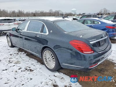 Drugie zdjęcie samochodu z przodu: 2016 MERCEDES-BENZ S MERCEDES-MAYBACH S600 VIN:WDDUX7GB6GA259812 - miniatura