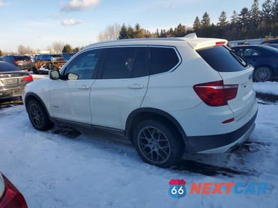Drugie zdjęcie samochodu z przodu: 2013 BMW X3 XDRIVE28I VIN:5UXWX9C52DL874662 - miniatura