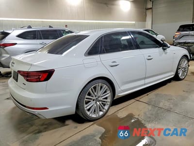 Trzecie zdjęcie samochodu z tyłu: 2019 AUDI A4 PREMIUM PLUS VIN:WAUENAF4XKN016605 - miniatura