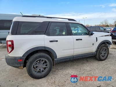 Trzecie zdjęcie samochodu z tyłu: 2023 FORD BRONCO SPORT BIG BEND VIN:3FMCR9B68PRE34133 - miniatura