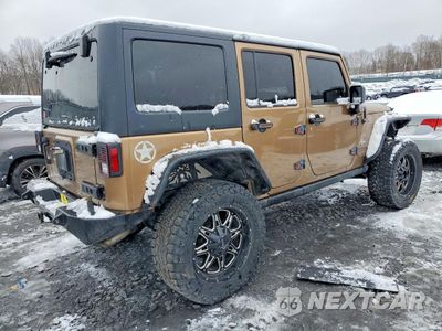 Trzecie zdjęcie samochodu z tyłu: 2015 JEEP WRANGLER UNLIMITED SPORT VIN:1C4HJWDG1FL584099 - miniatura