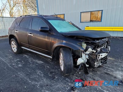 Czwarte zdjęcie samochodu z boku: 2007 NISS MURANO VIN:JN8AZ08W17W625411 - miniatura