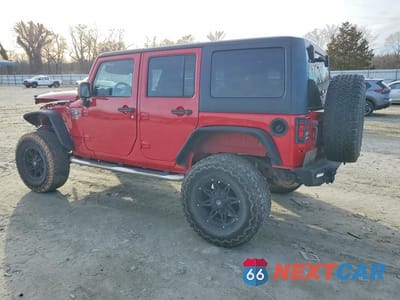 Drugie zdjęcie samochodu z przodu: 2014 JEEP WRANGLER UNLIMITED SPORT VIN:1C4BJWDG4EL299448 - miniatura
