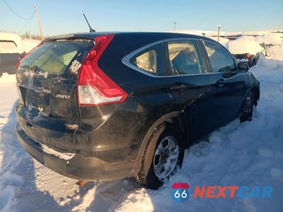 Trzecie zdjęcie samochodu z tyłu: 2013 HONDA CR-V LX VIN:2HKRM4H38DH610738 - miniatura