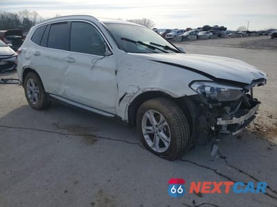 Czwarte zdjęcie samochodu z boku: 2019 BMW X3 SDRIVE30I VIN:5UXTR7C50KLF26974 - miniatura