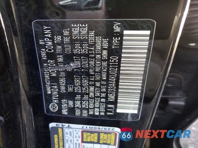 Zdjęcie 13 z 13 samochodu: 2019 HYUNDAI TUCSON VALUE VIN:KM8J33A44KU021150 - miniatura