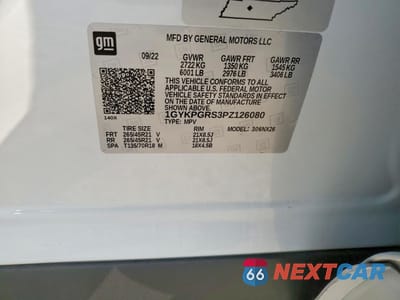 Zdjęcie 13 z 13 samochodu: 2023 CADILLAC XT6 SPORT VIN:1GYKPGRS3PZ126080 - miniatura