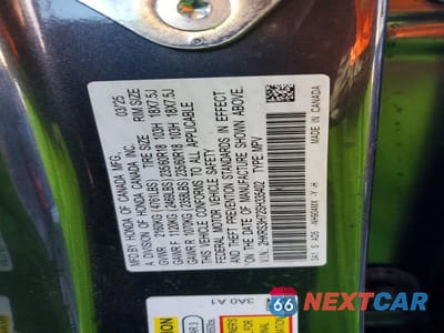 Zdjęcie 14 z 14 samochodu: 2025 HONDA CR-V EXL VIN:2HKRS3H72SH335402 - miniatura