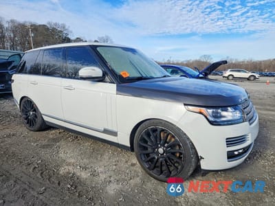 Czwarte zdjęcie samochodu z boku: 2014 LAND ROVER RANGE ROVER AUTOBIOGRAPHY VIN:SALGV2EF9EA141314 - miniatura