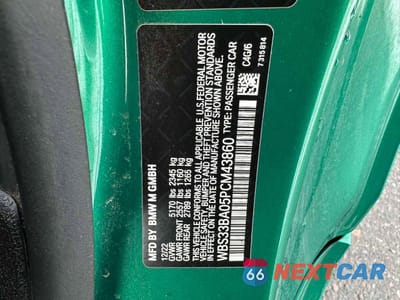 Zdjęcie 10 z 10 samochodu: 2023 BMW M4 COMPETITION VIN:WBS33BA05PCM43860 - miniatura