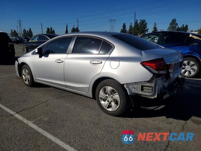 Drugie zdjęcie samochodu z przodu: 2013 HONDA CIVIC LX VIN:19XFB2F58DE225363 - miniatura