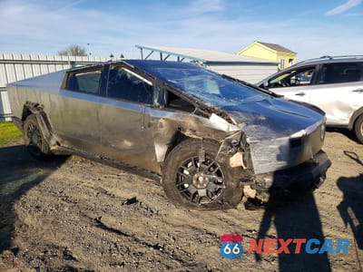 Czwarte zdjęcie samochodu z boku: 2024 TESLA CYBERTRUCK VIN:7G2CEHED4RA055388 - miniatura