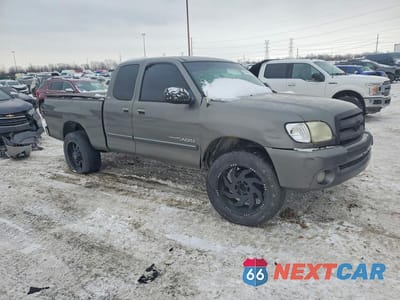 Czwarte zdjęcie samochodu z boku: 2003 TOYOTA TUNDRA ACCESS CAB SR5 VIN:5TBRT34173S369841 - miniatura