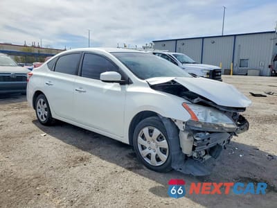 Czwarte zdjęcie samochodu z boku: 2013 NISSAN SENTRA S VIN:3N1AB7AP9DL647480 - miniatura