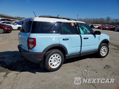 Trzecie zdjęcie samochodu z tyłu: 2023 FORD BRONCO SPORT HERITAGE VIN:3FMCR9G68PRD08590 - miniatura