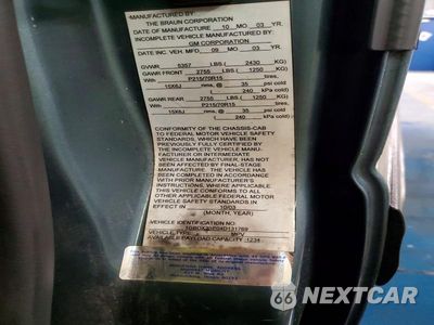 Zdjęcie 13 z 13 samochodu: 2004 CHEVROLET VENTURE INCOMPLETE VIN:1GBDX23E04D131769 - miniatura