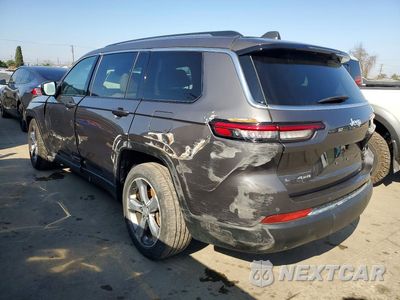 Drugie zdjęcie samochodu z przodu: 2021 JEEP GRAND CHEROKEE L LIMITED VIN:1C4RJKBG6M8170767 - miniatura