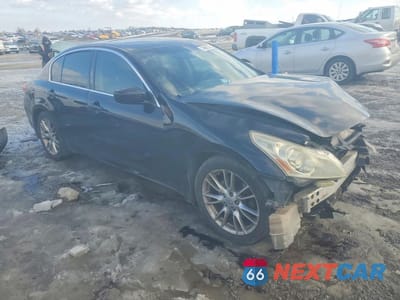 Czwarte zdjęcie samochodu z boku: 2012 INFINITI G37 VIN:JN1CV6AR2CM671121 - miniatura