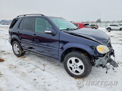 Czwarte zdjęcie samochodu z boku: 2002 MERCEDES-BENZ ML 320 VIN:4JGAB54E92A348325 - miniatura