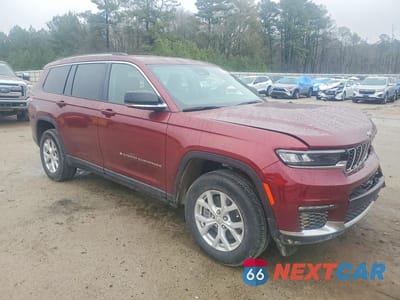 Czwarte zdjęcie samochodu z boku: 2023 JEEP GRAND CHEROKEE L LIMITED VIN:1C4RJJBG9P8843694 - miniatura