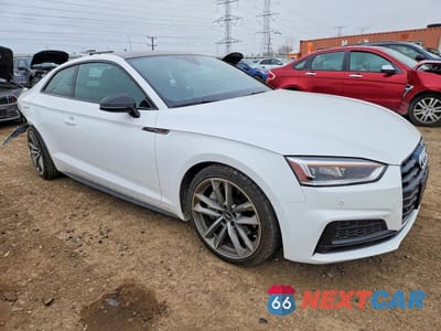 Czwarte zdjęcie samochodu z boku: 2019 AUDI A5 PREMIUM PLUS VIN:WAUTNAF59KA018207 - miniatura