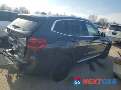 Trzecie zdjęcie samochodu z tyłu: 2020 BMW X3 XDRIVE30I VIN:5UXTY5C02LLT35406 - miniatura