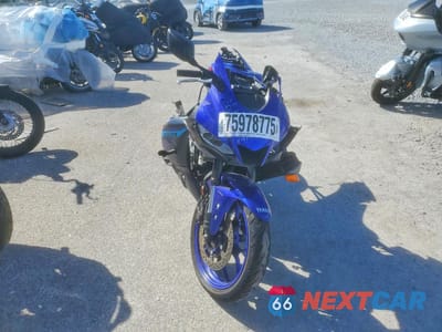 Drugie zdjęcie samochodu z przodu: 2024 YAMAHA YZFR3 A VIN:MH3RH18Y7RK015713 - miniatura