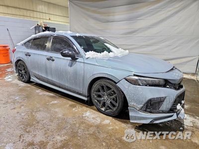 Czwarte zdjęcie samochodu z boku: 2022 HONDA CIVIC SPORT VIN:2HGFE2F54NH538005 - miniatura