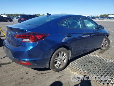Trzecie zdjęcie samochodu z tyłu: 2020 HYUNDAI ELANTRA SEL VIN:5NPD84LF6LH543989 - miniatura