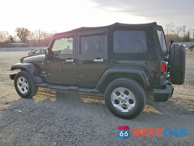 Drugie zdjęcie samochodu z przodu: 2015 JEEP WRANGLER UNLIMITED SAHARA VIN:1C4BJWEG5FL734770 - miniatura