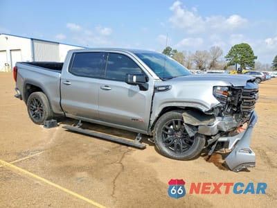 Czwarte zdjęcie samochodu z boku: 2024 GMC SIERRA K1500 AT4 VIN:3GTUUEE83RG203703 - miniatura