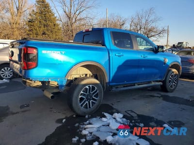 Trzecie zdjęcie samochodu z tyłu: 2024 FORD RANGER LARIAT VIN:1FTER4JH6RLE06867 - miniatura