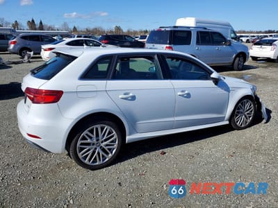 Trzecie zdjęcie samochodu z tyłu: 2018 AUDI A3 E-TRON PREMIUM PLUS VIN:WAUTPBFF2JA093239 - miniatura