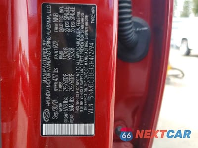 Zdjęcie 13 z 13 samochodu: 2025 HYUNDAI TUCSON SEL CONVENIENCE VIN:5NMJC3DE1SH472794 - miniatura
