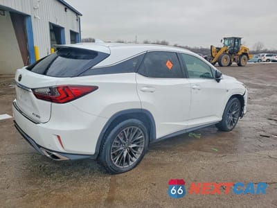 Trzecie zdjęcie samochodu z tyłu: 2017 LEXUS RX 350 F SPORT VIN:2T2BZMCA6HC063692 - miniatura