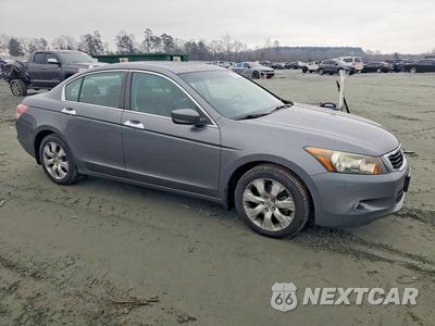 Czwarte zdjęcie samochodu z boku: 2008 HONDA ACCORD EXL VIN:1HGCP36828A072221 - miniatura