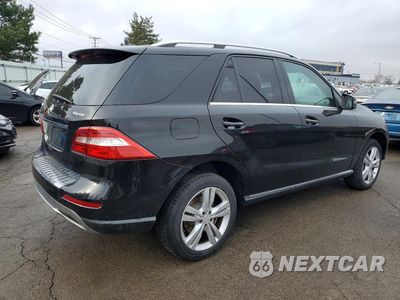Trzecie zdjęcie samochodu z tyłu: 2014 MERCEDES-BENZ ML 350 4MATIC VIN:4JGDA5HB5EA290959 - miniatura