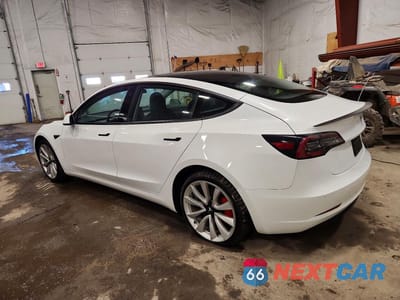Drugie zdjęcie samochodu z przodu: 2021 TESLA MODEL 3 VIN:5YJ3E1EC2MF926480 - miniatura