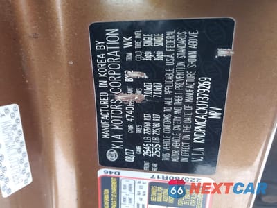 Zdjęcie 12 z 12 samochodu: 2018 KIA SPORTAGE LX VIN:KNDPMCACXJ7379269 - miniatura