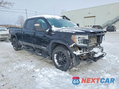 Czwarte zdjęcie samochodu z boku: 2021 GMC SIERRA K1500 ELEVATION VIN:3GTU9CET1MG427765 - miniatura