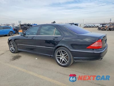 Drugie zdjęcie samochodu z przodu: 2001 MERCEDES-BENZ S 55 AMG VIN:WDBNG73J81A201282 - miniatura