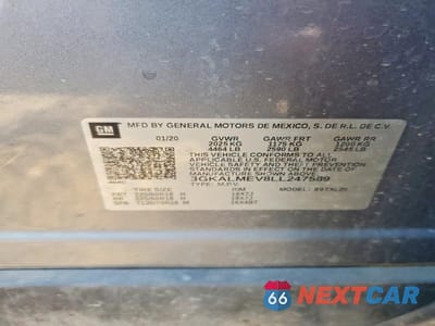 Zdjęcie 13 z 13 samochodu: 2020 GMC TERRAIN SLE VIN:3GKALMEV8LL247589 - miniatura