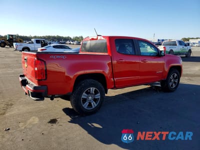 Trzecie zdjęcie samochodu z tyłu: 2018 CHEVROLET COLORADO VIN:1GCGTBEN1J1251157 - miniatura