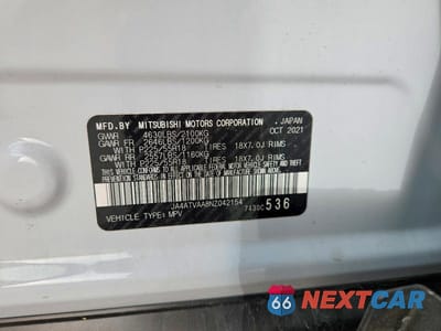 Zdjęcie 13 z 13 samochodu: 2022 MITSUBISHI ECLIPSE CROSS LE VIN:JA4ATVAA8NZ042154 - miniatura