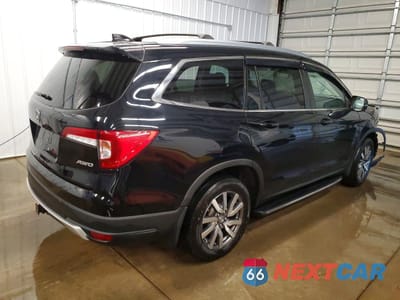 Trzecie zdjęcie samochodu z tyłu: 2022 HONDA PILOT EXL VIN:5FNYF6H58NB018386 - miniatura