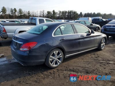 Trzecie zdjęcie samochodu z tyłu: 2016 MERCEDES-BENZ C 300 VIN:WDDWF4JB8GR140387 - miniatura