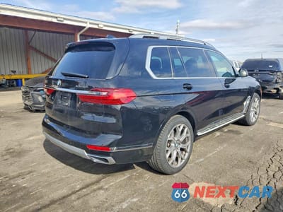 Trzecie zdjęcie samochodu z tyłu: 2019 BMW X7 XDRIVE40I VIN:5UXCW2C5XKL083497 - miniatura