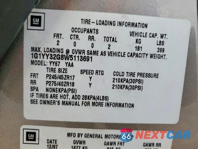 Zdjęcie 12 z 12 samochodu: 1998 CHEV CORVETTE VIN:1G1YY32G8W5113691 - miniatura