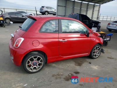 Trzecie zdjęcie samochodu z tyłu: 2012 FIAT 500 SPORT VIN:3C3CFFBR4CT188964 - miniatura